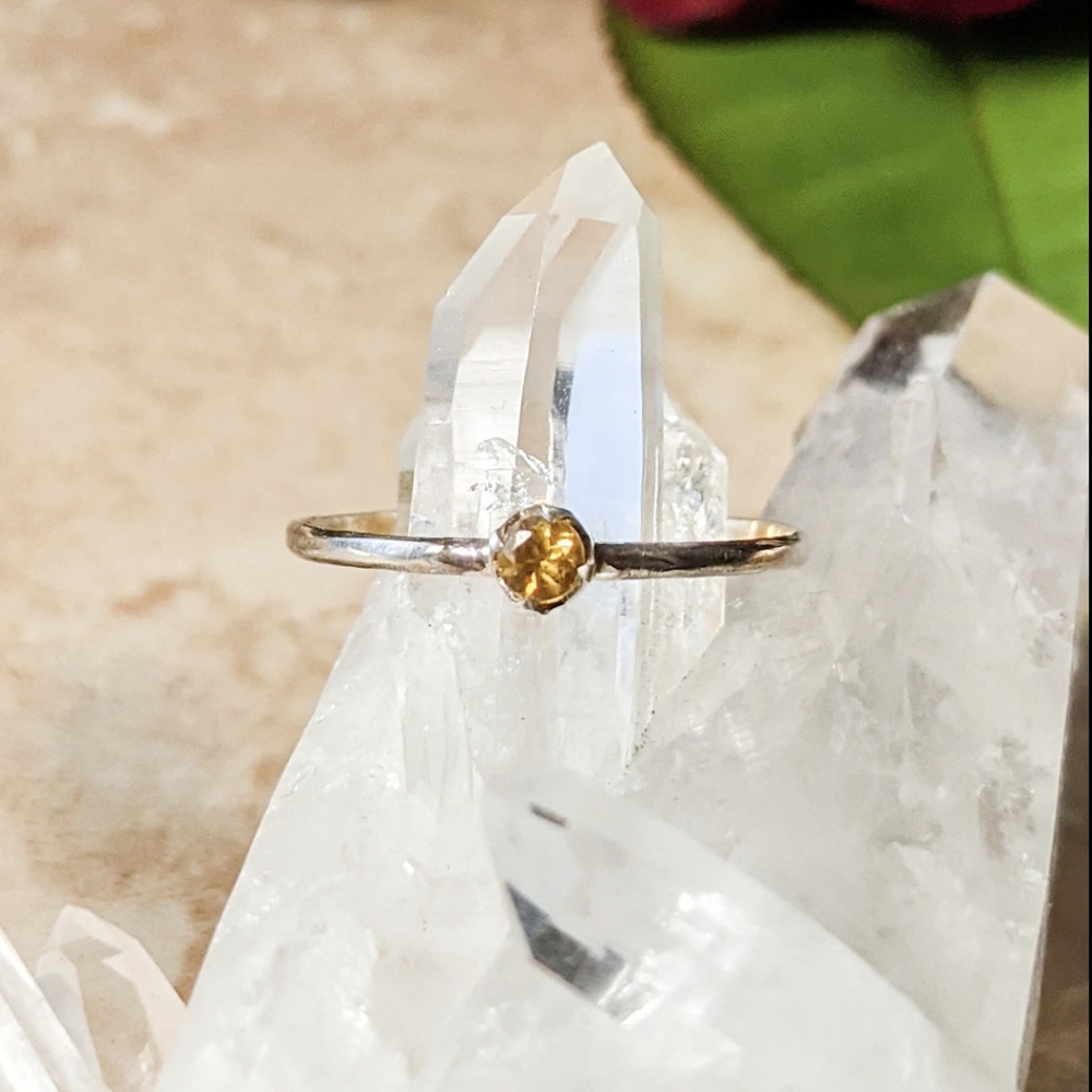 🦋LAST 1🦋 NWT Bentley & Lo Citrine and Sterling Silver Ring